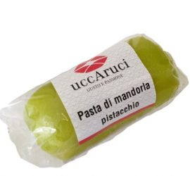 Panetto Pasta di Mandorla al Pistacchio 200g Uccaruci