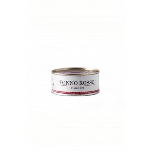 tonno rosso in olio d'oliva vaso vetro300g